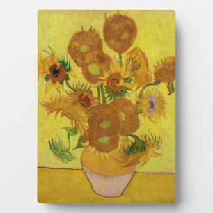 Vincent van Gogh - Vase with Fifteen Sunflowers Plaque