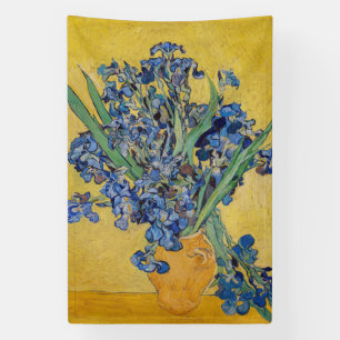 Vincent van Gogh - Vase with Irises Banner