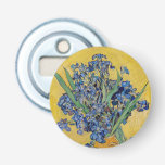 Vincent van Gogh - Vase with Irises Bottle Opener<br><div class="desc">Vase with Irises,  Yellow Background - Vincent van Gogh,  Oil on Canvas,  1890,  Saint-Remy</div>