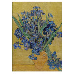 Vincent van Gogh - Vase with Irises Cutting Board<br><div class="desc">Vase with Irises,  Yellow Background - Vincent van Gogh,  Oil on Canvas,  1890,  Saint-Remy</div>