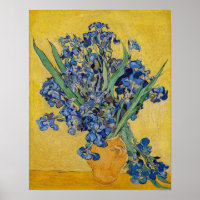 Vincent van Gogh - Vase with Irises