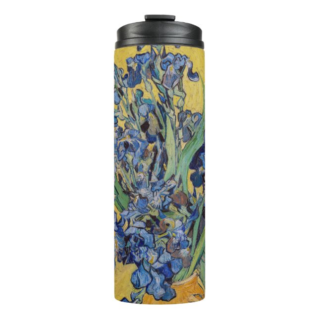 Vincent van Gogh - Vase with Irises Thermal Tumbler (Front)