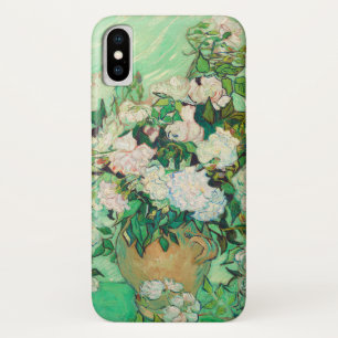 Vincent Van Gogh Vase with Pink Roses Fine Art Case-Mate iPhone Case