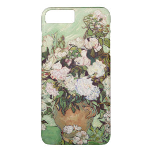 Vincent Van Gogh Vase With Pink Roses Floral Art Case-Mate iPhone Case