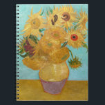 Vincent Van Gogh - Vase with Twelve Sunflowers<br><div class="desc">Vase with Twelve Sunflowers / Vase avec douze tournesols - Vincent Van Gogh,  January 1889 - Sunflowers 1889 repetition of third version (F455)</div>