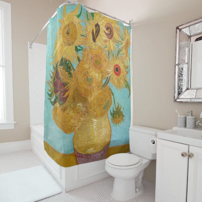 Vincent Van Gogh - Vase with Twelve Sunflowers (In Situ)
