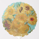 Vincent Van Gogh - Vase with Twelve Sunflowers Balloon<br><div class="desc">Vase with Twelve Sunflowers / Vase avec douze tournesols - Vincent Van Gogh,  January 1889 - Sunflowers 1889 repetition of third version (F455)</div>