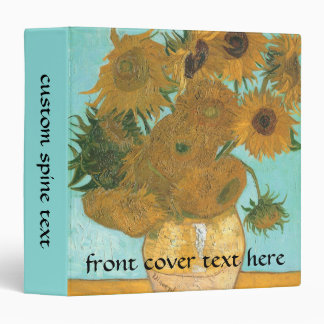 Vincent van Gogh - Vase with Twelve Sunflowers Binder