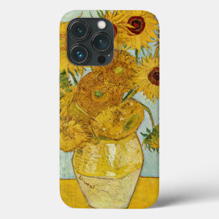Vincent Van Gogh - Vase with Twelve Sunflowers iPhone 13 Pro Case