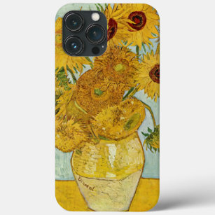 Vincent Van Gogh - Vase with Twelve Sunflowers iPhone 13 Pro Max Case