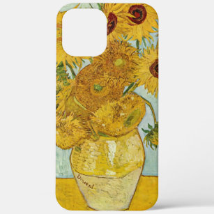 Vincent Van Gogh - Vase with Twelve Sunflowers iPhone 12 Pro Max Case