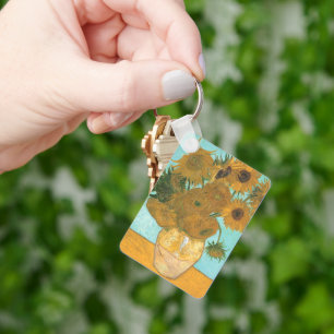 Vincent van Gogh - Vase with Twelve Sunflowers Keychain