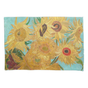 Vincent Van Gogh - Vase with Twelve Sunflowers Pillowcase