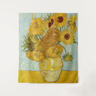 Vincent Van Gogh - Vase with Twelve Sunflowers Tapestry