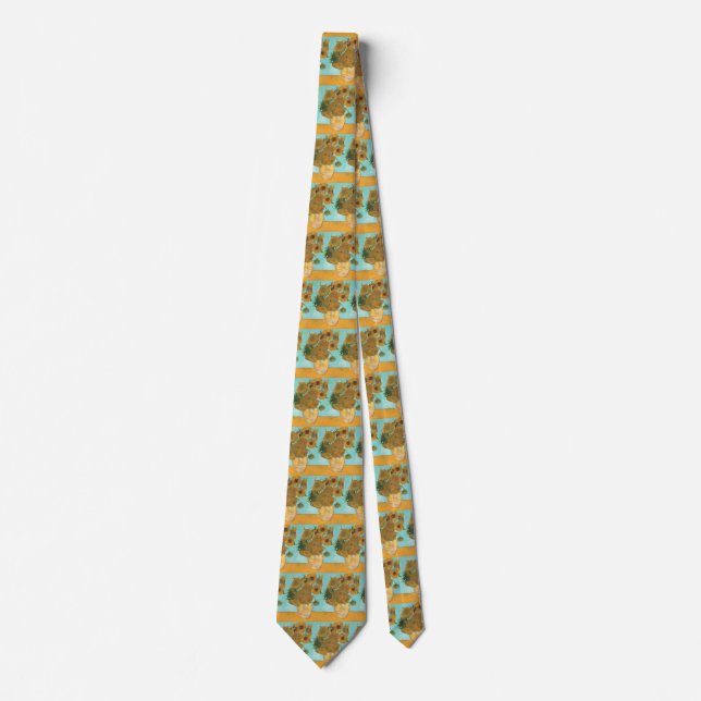 Vincent van Gogh - Vase with Twelve Sunflowers Tie (Front)