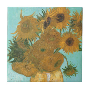 Vincent van Gogh - Vase with Twelve Sunflowers Tile