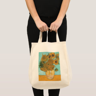 Vincent van Gogh - Vase with Twelve Sunflowers Tote Bag