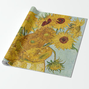 Vincent Van Gogh - Vase with Twelve Sunflowers Wrapping Paper
