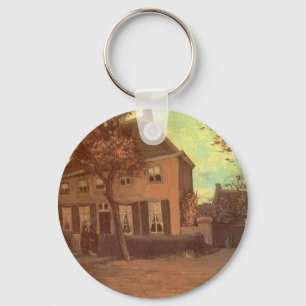 Vincent van Gogh - Vicarage at Nuenen Keychain