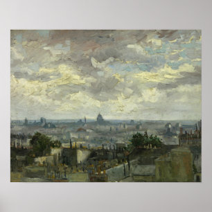 Vincent van Gogh - View of Paris Poster