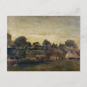 Vincent van Gogh Village at Twilight  Postcard