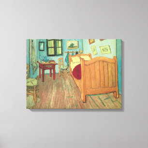Vincent van Gogh - Vincent's Bedroom in Arles Canvas Print