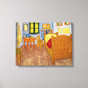 Vincent van Gogh - Vincent's Bedroom in Arles Canvas Print