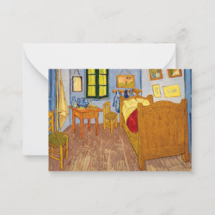 Vincent van Gogh - Vincent's Bedroom in Arles Card