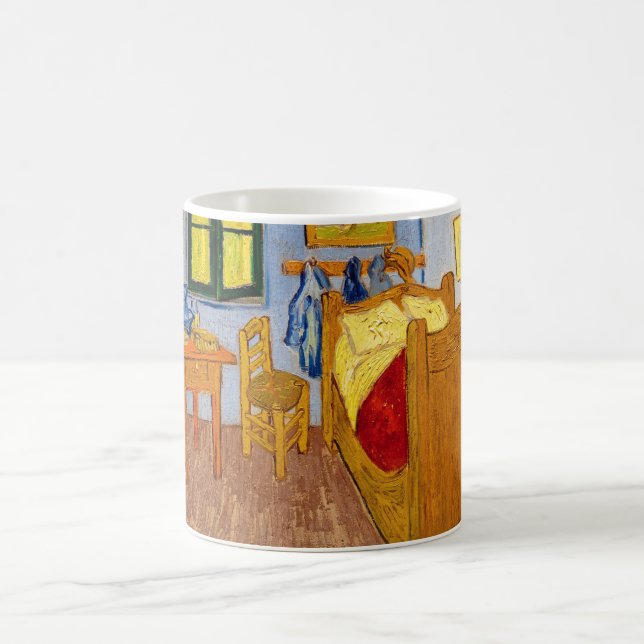 Vincent van Gogh - Vincent's Bedroom in Arles Coffee Mug (Center)