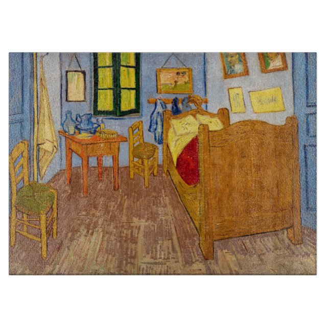 Vincent van Gogh - Vincent's Bedroom in Arles Cutting Board (Front)