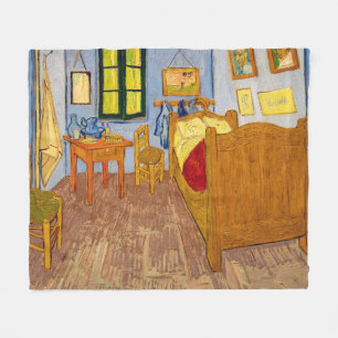 Vincent van Gogh - Vincent's Bedroom in Arles Fleece Blanket