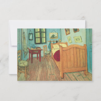 Vincent van Gogh - Vincent's Bedroom in Arles Invitation
