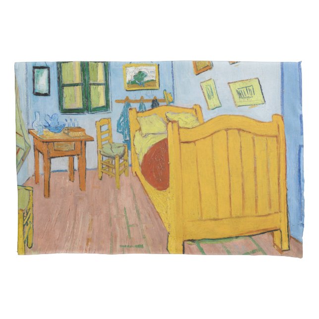 Vincent Van Gogh - Vincent's Bedroom in Arles Pillowcase (Front)
