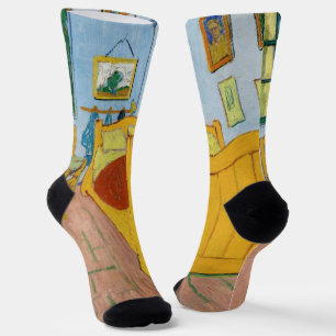 Vincent Van Gogh - Vincent's Bedroom in Arles Socks