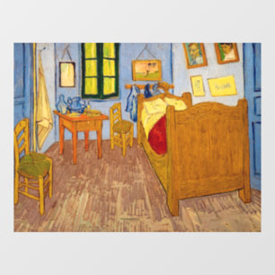 Vincent van Gogh - Vincent's Bedroom in Arles Window Cling