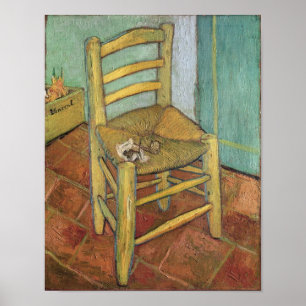 Vincent van Gogh   Vincent's Chair, 1888 Poster
