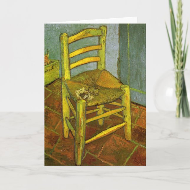Vincent van Gogh - Vincent's Chair with His Pipe Card (Front)