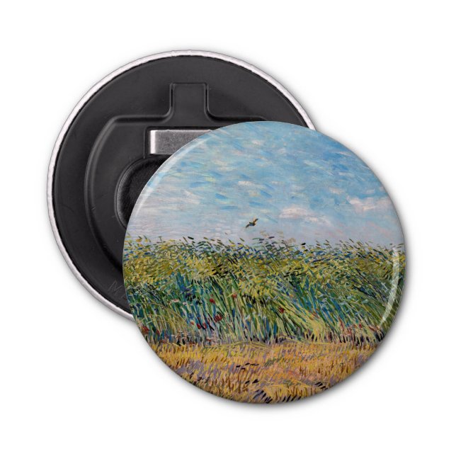 Vincent van Gogh - Wheat Field with a Lark Bottle Opener (Front)