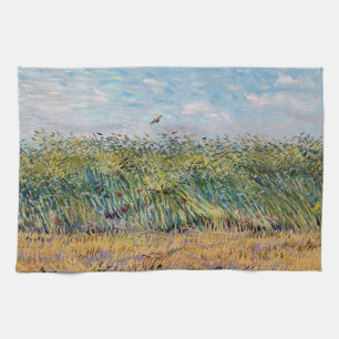 Vincent van Gogh - Wheat Field with a Lark Kitchen Towel