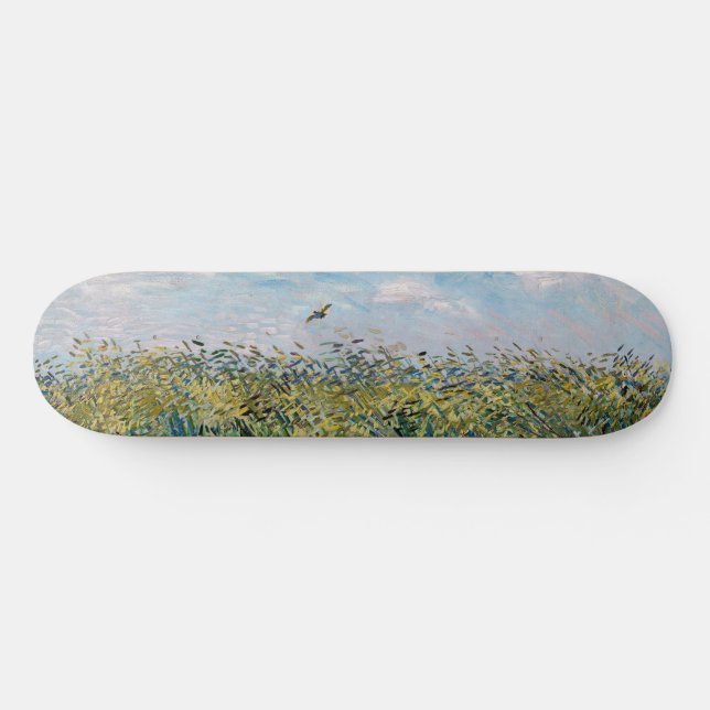 Vincent van Gogh - Wheat Field with a Lark Skateboard (Horz)