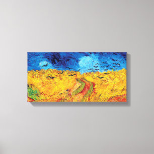 Vincent Van Gogh - Wheat Field with Black Crows Canvas Print