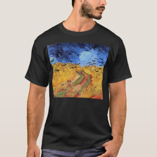 Vincent Van Gogh - Wheat Field with Black Crows T-Shirt