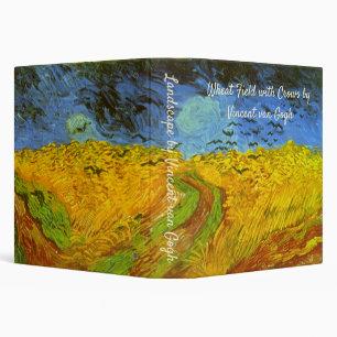 Vincent van Gogh Wheat Field with Crows Binder