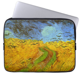 Vincent van Gogh Wheat Field with Crows Laptop Sleeve