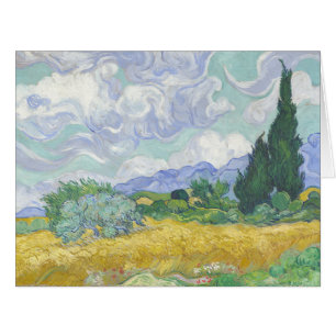 Vincent Van Gogh, Wheat Field with Cypresses