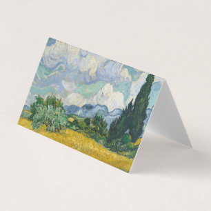 Vincent van Gogh - Wheat Field with Cypresses