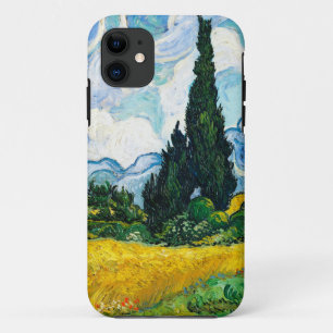 Vincent Van Gogh Wheat Field with Cypresses iPhone 11 Case