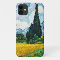 Vincent Van Gogh Wheat Field with Cypresses