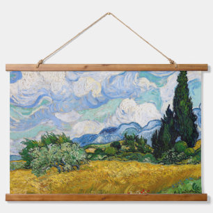 Vincent Van Gogh - Wheat Field with Cypresses Hanging Tapestry