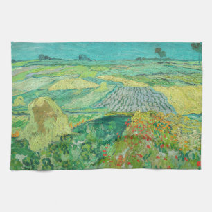 Vincent van Gogh - Wheat Fields near Auvers Kitchen Towel